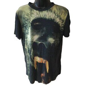rare Christopher Kane Shirt size Small S SM BABOON Ape Collection King Kong